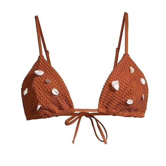 WeWoreWhat Cooper Shell Detail Bikini Top - Picture 7 of 12